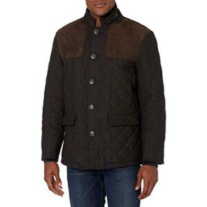 Hart Schaffner Marx Mens Stallworth Shooting Quilted Jacket Size L EUC 8426